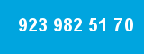 923 982 51 70 923 982 51 70